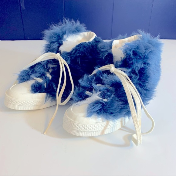 Converse x Ambush Chuck 70 Fuzzy High Navy White - Picture 3 of 14